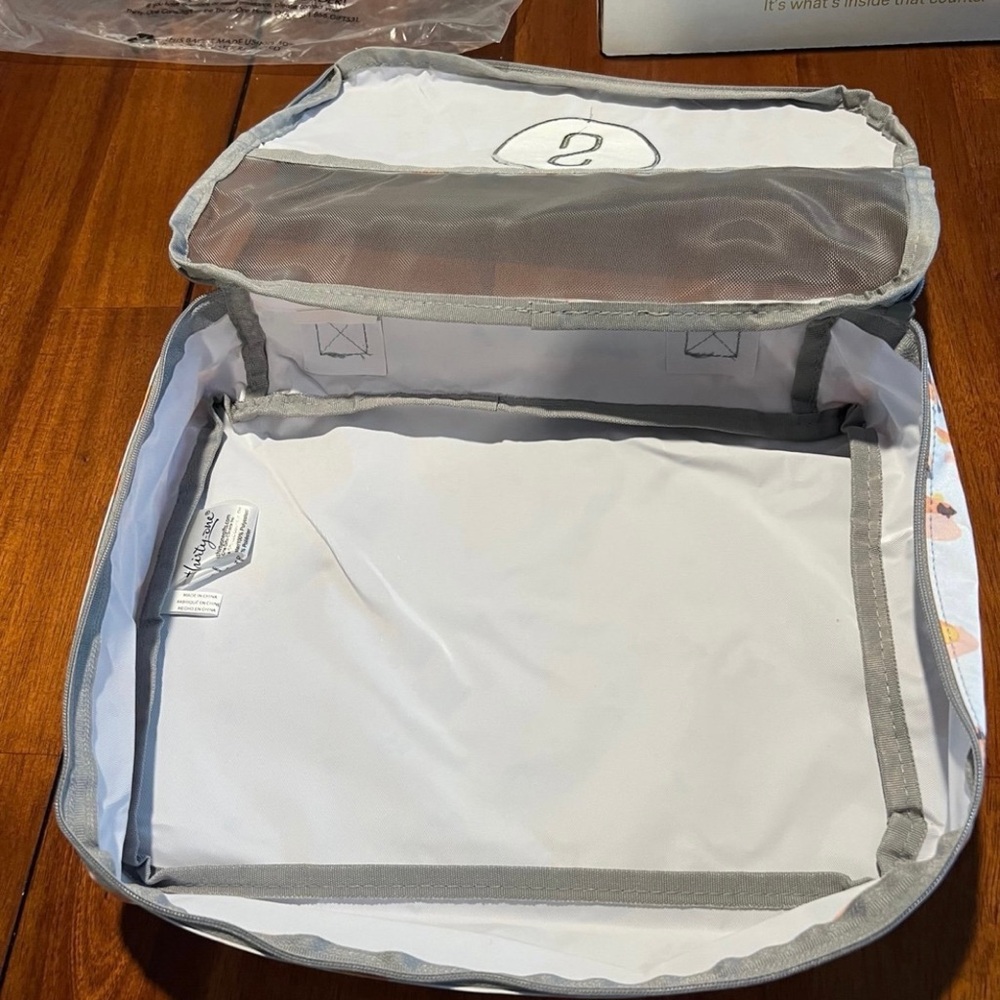 Thirty One Packing Cube Small in Soft Watercolor Spots! BNIP!! - Picture 3 of 7